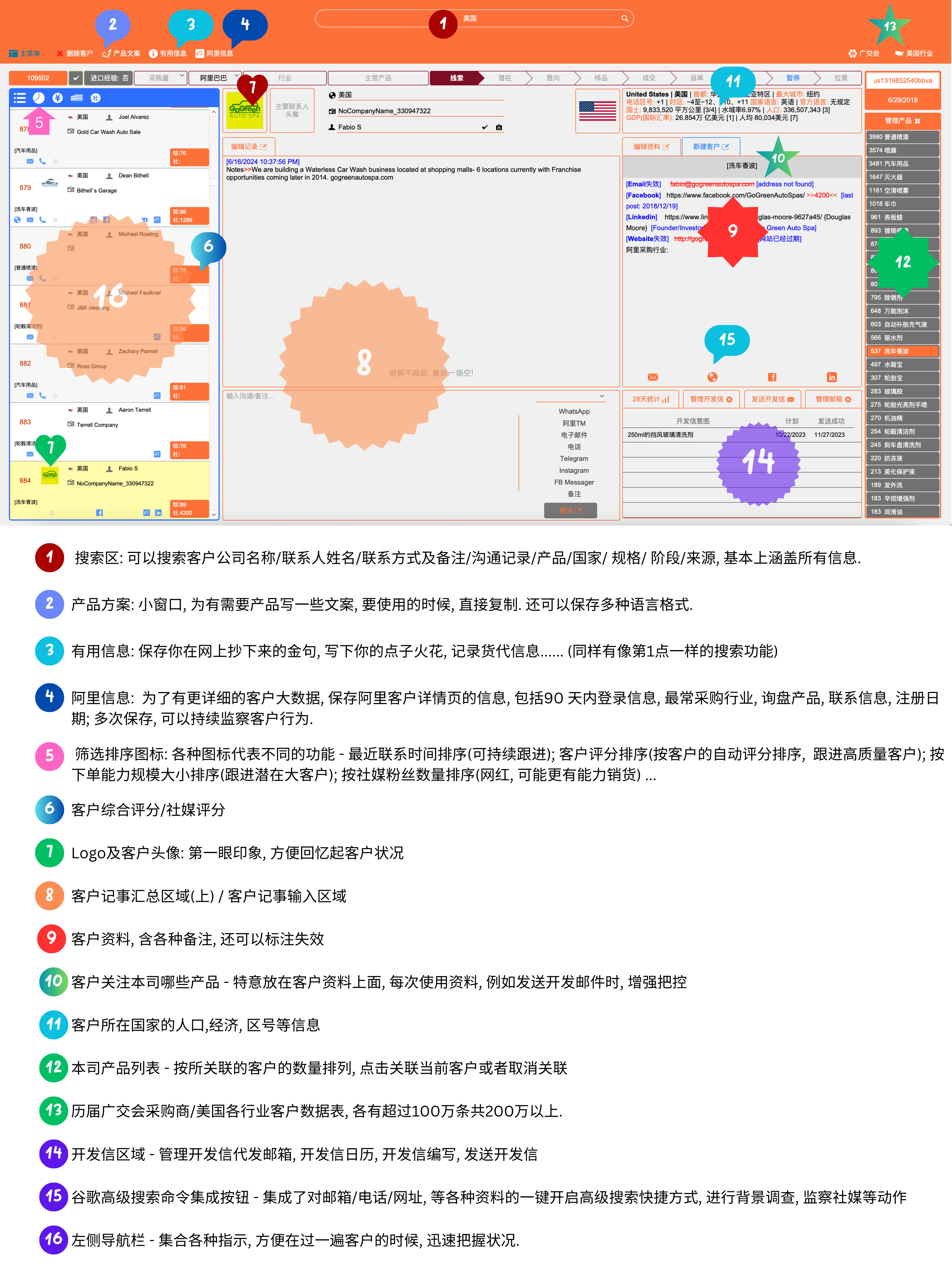 ToBeToUp客户开发管理系统